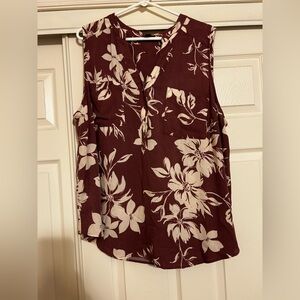 Torrid Harper Washable Gauze Sleeveless Pullover Blouse